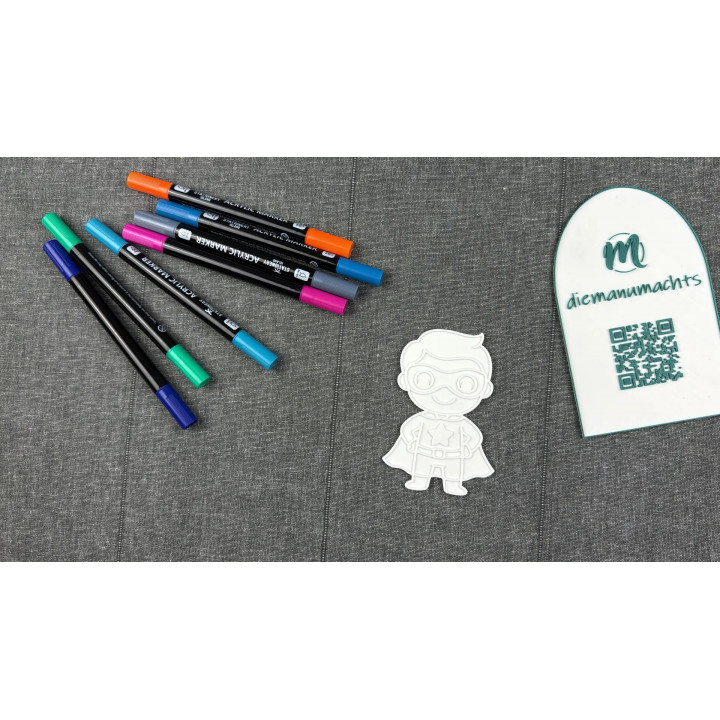 SuperheldIn mit Stern