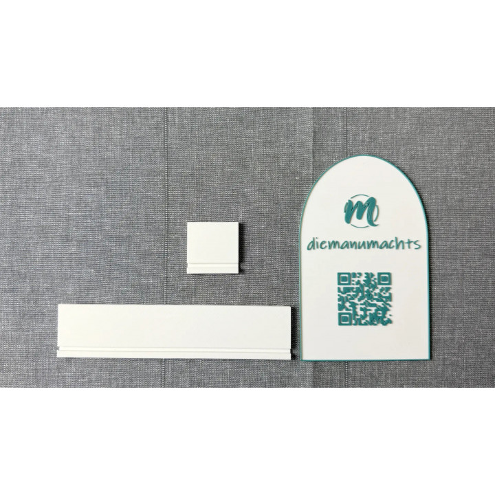 Ständer für 1 bzw. 4 ausgemalten Personen