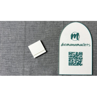 Ständer für 1 ausgemalte Person