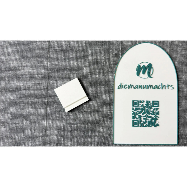 Ständer für 1 ausgemalte Person