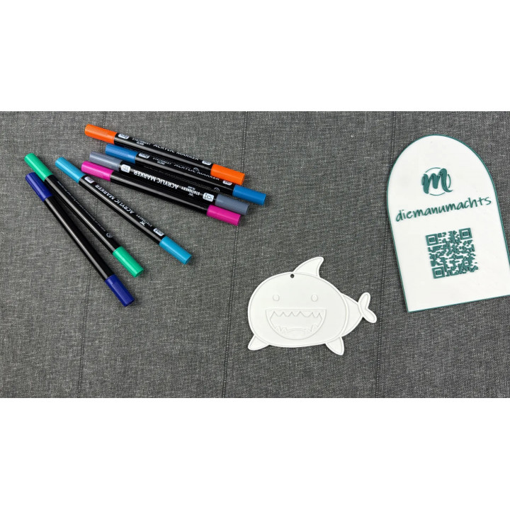  Süßer Hai mit Aufhängung