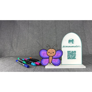 Farbenfroher Schmetterling