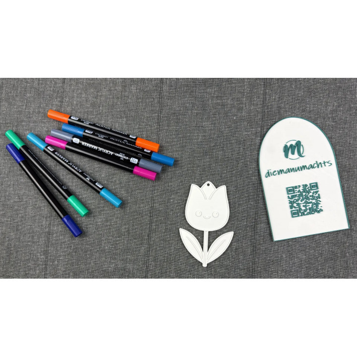  Tulpe mit Aufhängung