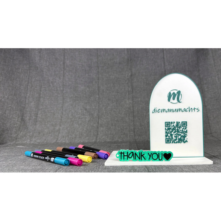 Thank You Anhänger groß