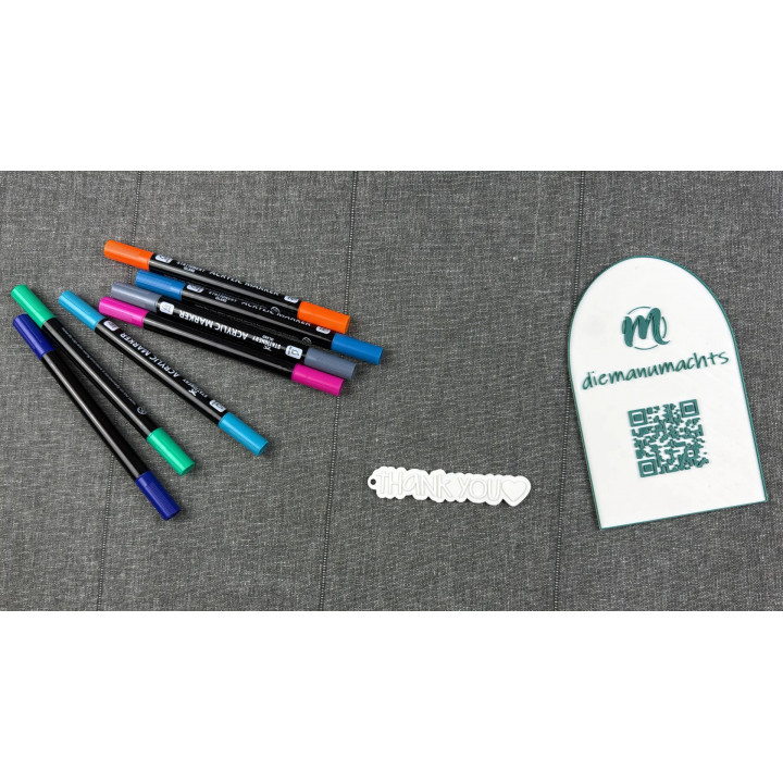  Thank You Anhänger groß