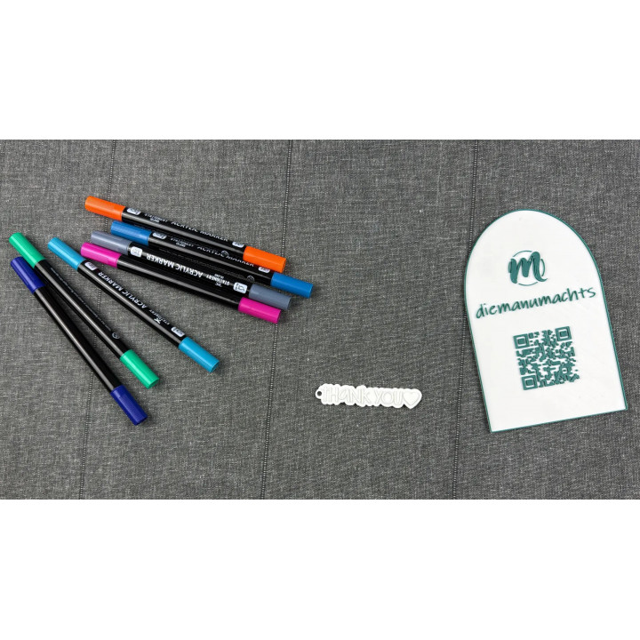  Thank You Anhänger klein