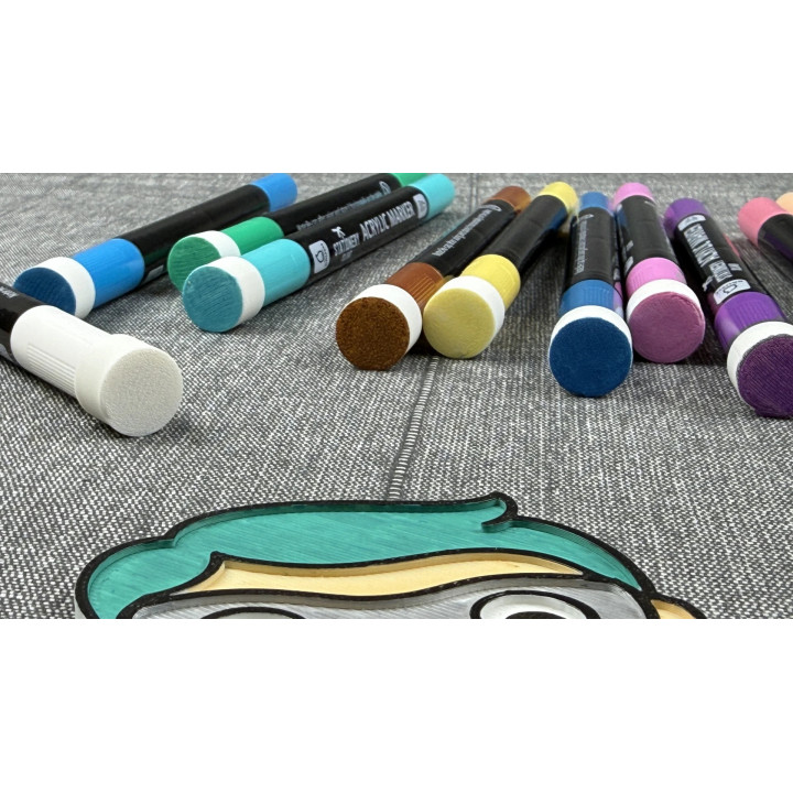 Starterset SuperheldInnen Nahaufnahme Stifte