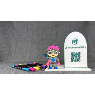 SuperheldIn mit Kreis - Second Chance