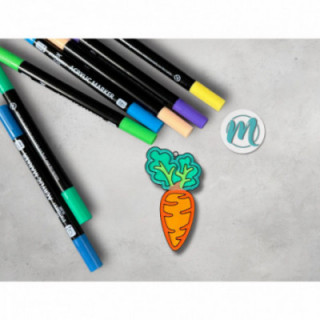 Karottenliebe – Fruchtiger DIY Anhänger