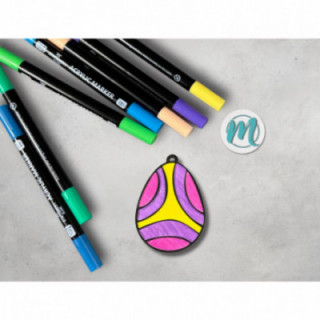 Geometrischer Strahlenkranz – DIY Deko-Highlight