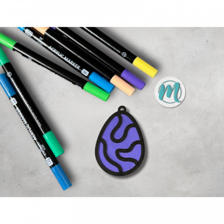 Organische Pfade – Einzigartiges DIY Kunstobjekt